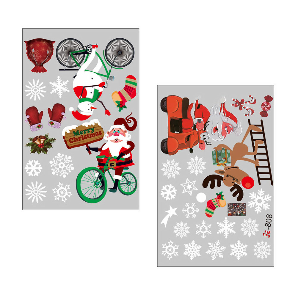 Snowflake Window Decal - Pegatinas de Invierno para Ventanas, Decoración