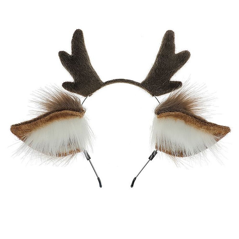 Reindeer Antlers Headband - Diadema Unisex con orejas de ciervo