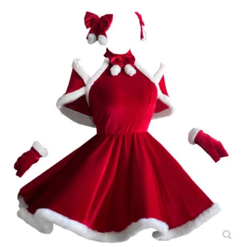 Elf Costume Christmas - Disfraz de Navidad para Cosplay, Accesorios