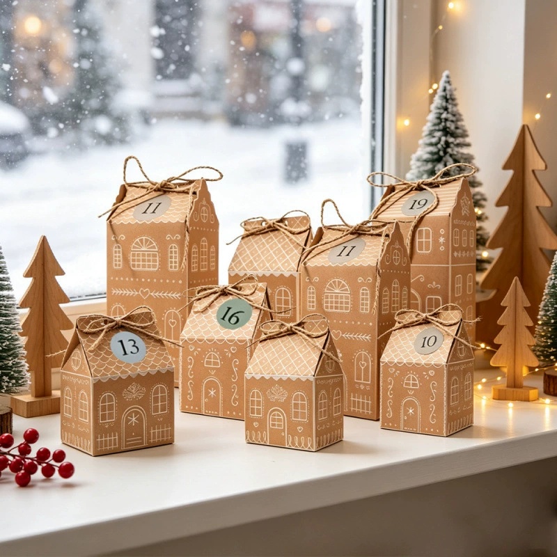 Advent Calendar Gift - Cajas de Regalo Navideñas, Calendario de
