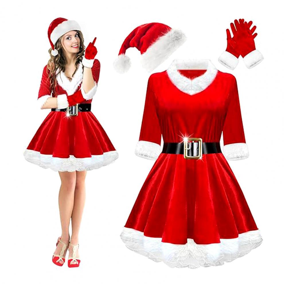 Conjunto de disfraz de señora  - Elf Costume Christmas reseña y precio