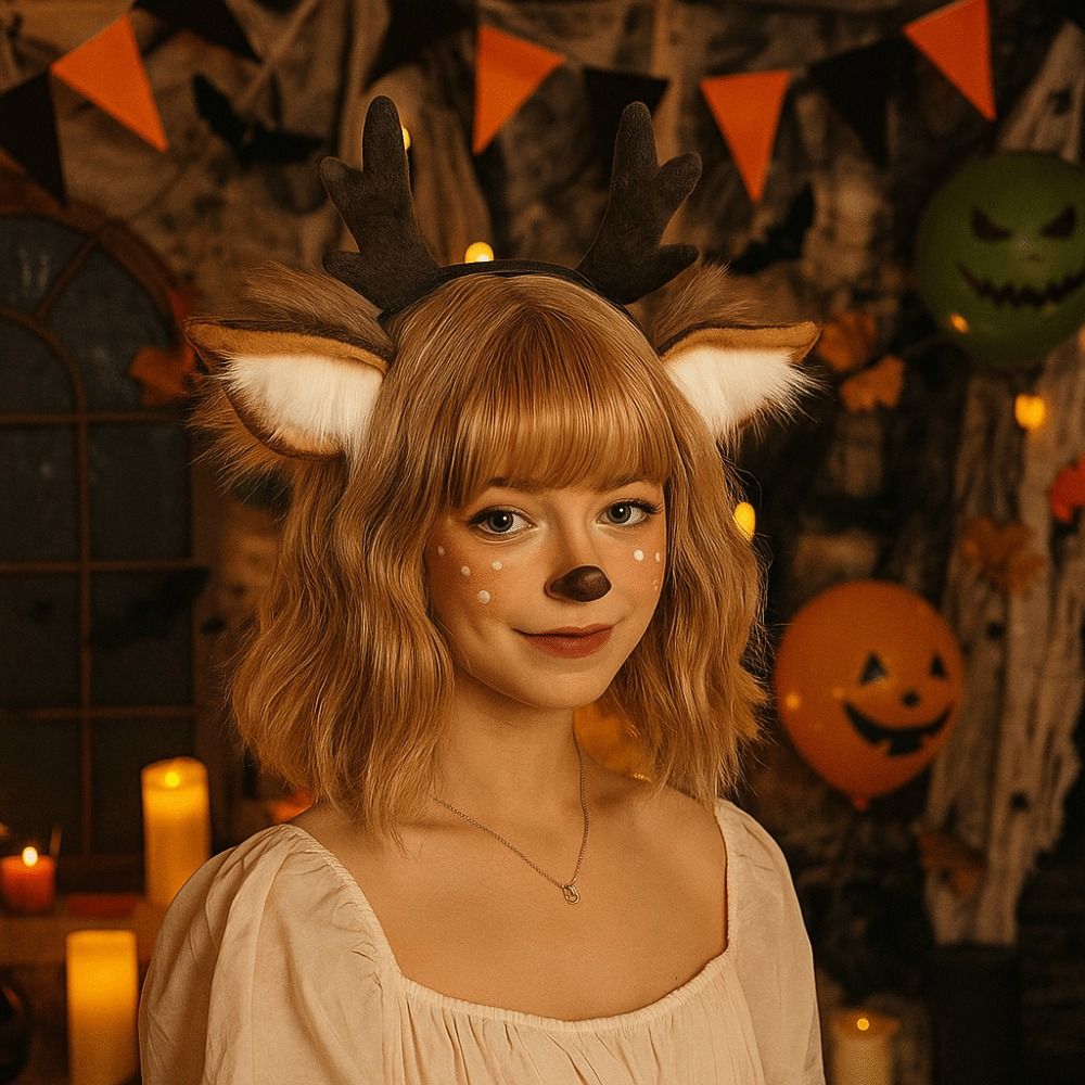 Diadema Unisex con orejas de c - Reindeer Antlers Headband reseña y precio