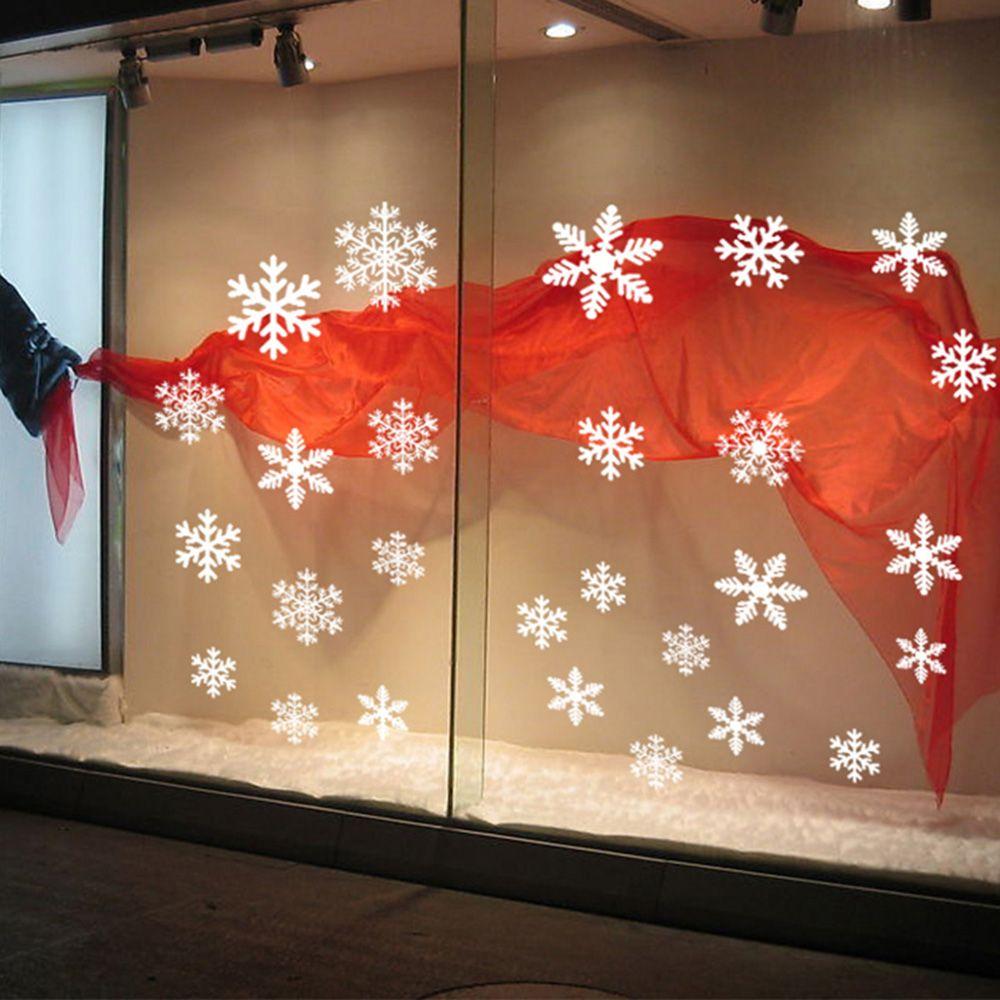 27/38 Uds. De regalo, suminist - Snowflake Window Decal reseña y precio