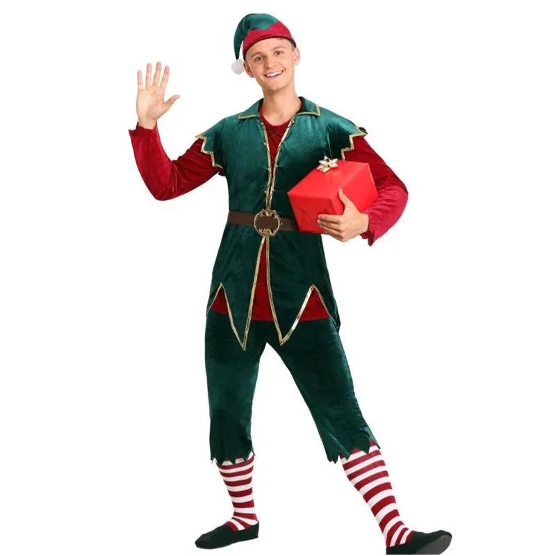 Disfraz de Papá Noel de Navida - Elf Costume Christmas reseña y precio