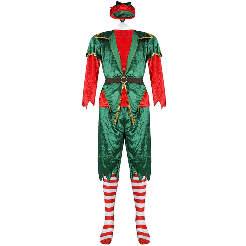 Disfraz de Papá Noel de Navida - Elf Costume Christmas reseña y precio