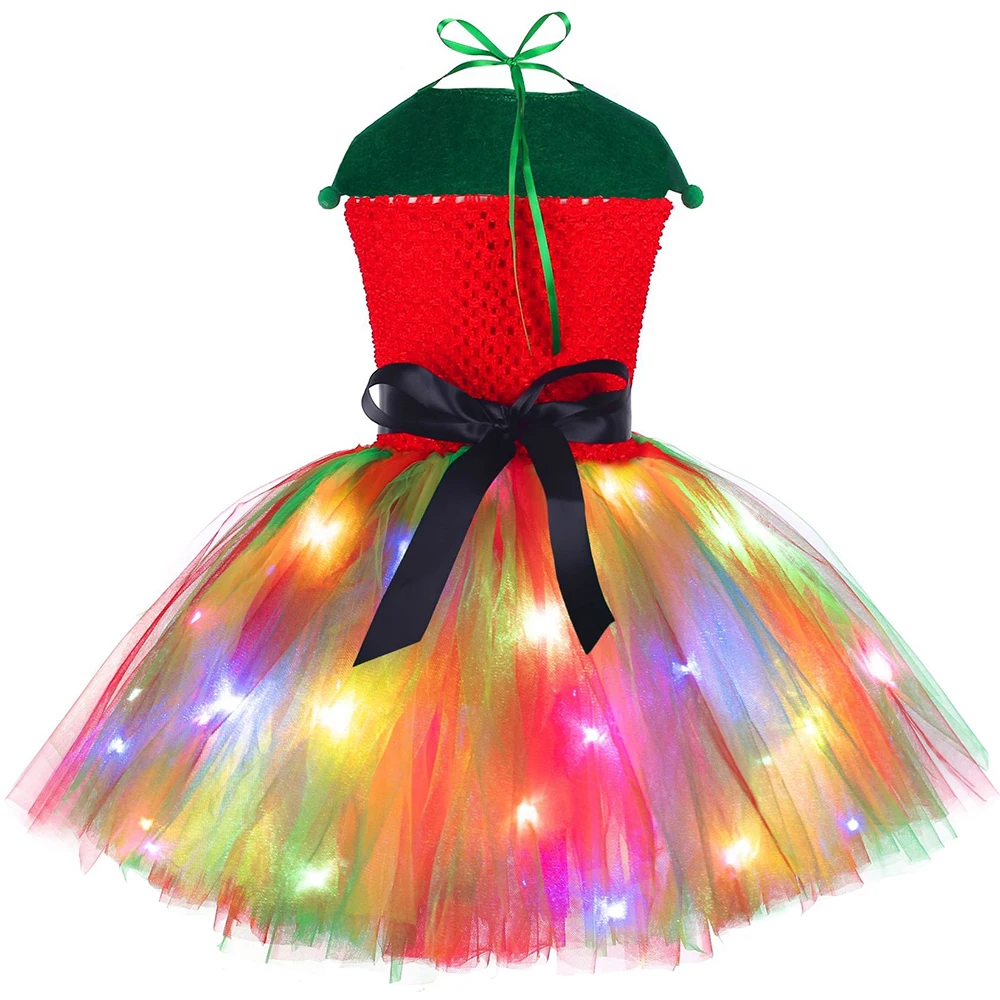 Vestido tutú de Navidad, vesti - Elf Costume Christmas reseña y precio