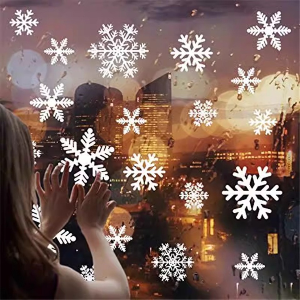 1 Juego de pegatinas para vent - Snowflake Window Decal reseña y precio