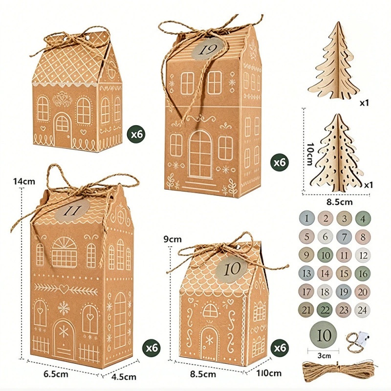 Cajas de Regalo Navideñas, Cal - Advent Calendar Gift reseña y precio