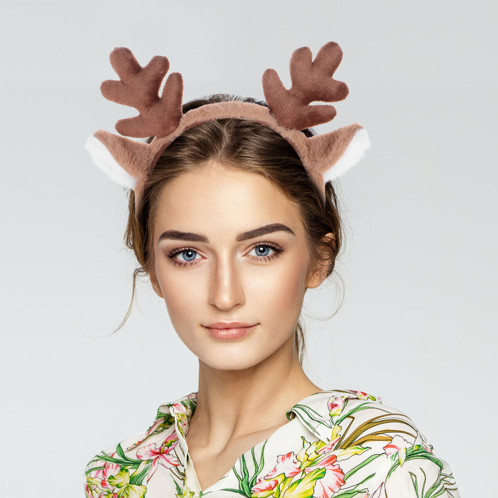 Diadema Navideña con Diseño de - Reindeer Antlers Headband reseña y precio
