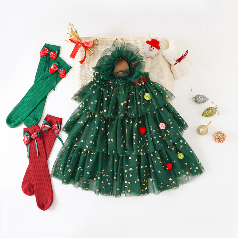 Disfraz de Navidad para niñas, - Elf Costume Christmas reseña y precio